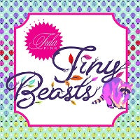 Free Spirit Fabric - Tiny Beasts - Out Foxed - Glow