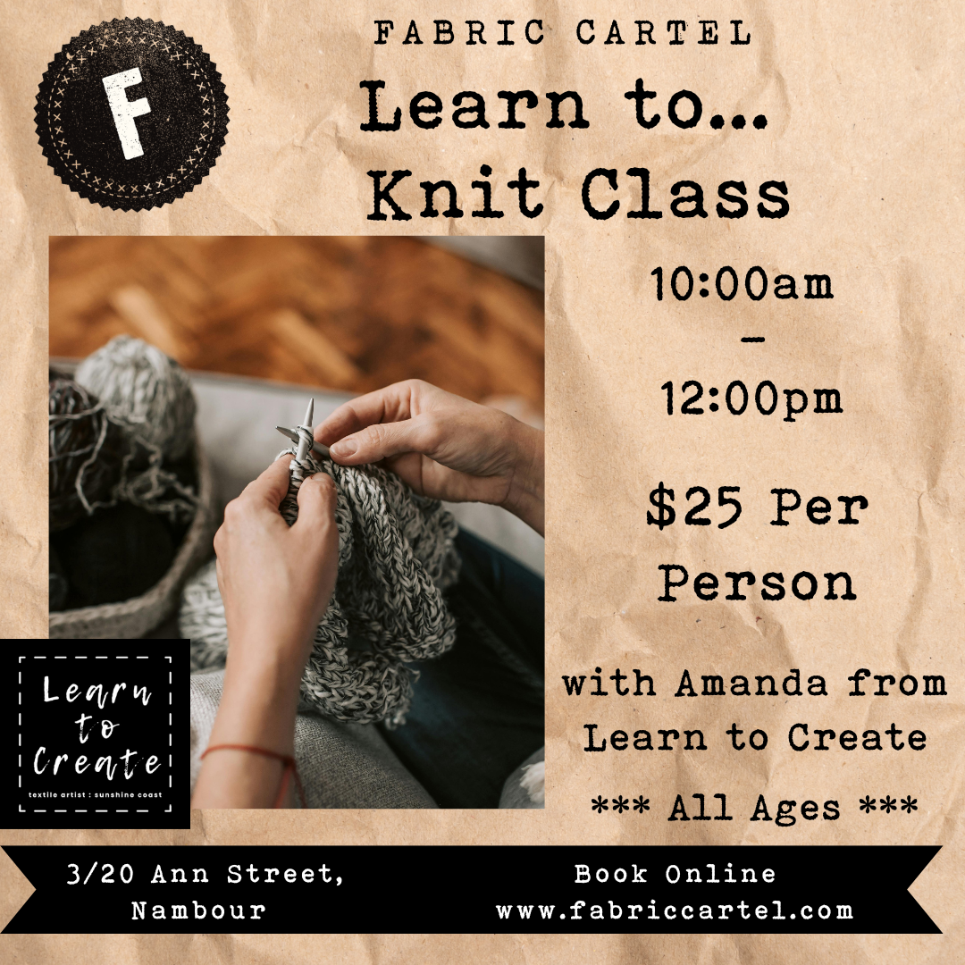 Learn to Knit class
