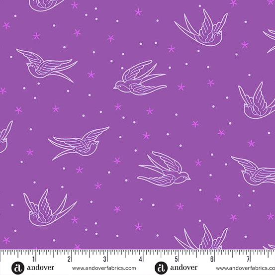 Libs Elliott - Perfect Day - A-10218-P - Swallows Purple
