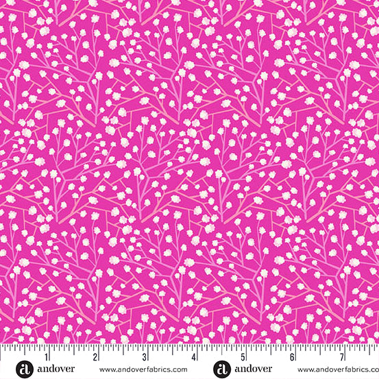 Heart Nouveau - Eye Candy Quilts - Babys Breath - Lavendula - A1311P