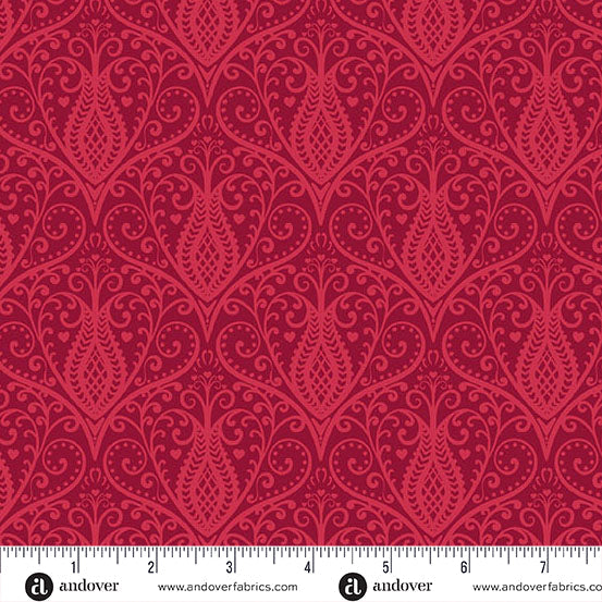 Heart Nouveau - Eye Candy Quilts - Heartachoke - Scarletta - A1314R