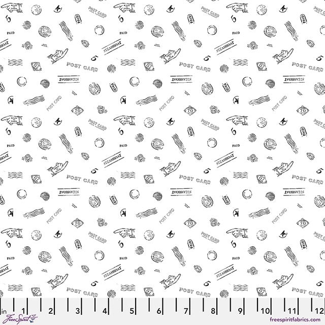 Love Letters - Free Spirit - Club Hauer - Cancellation Stamps - White