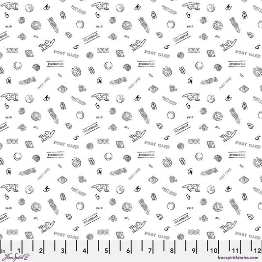 Love Letters - Free Spirit - Club Hauer - Cancellation Stamps - White