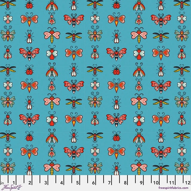 Love Letters - Free Spirit - Club Hauer - Love Bugs - Teal