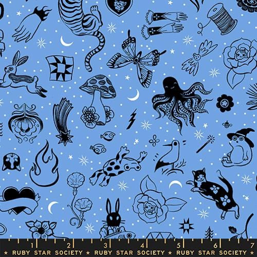 Ruby Star Society - Ink Shop - Tattoos Flash Icons - Lindley Blue - RS2145 13
