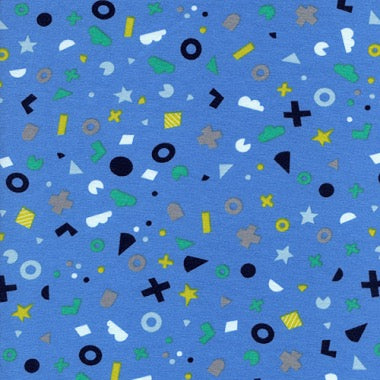 Cotton+Steel - Hello - Flotsam & Jetsam - Royal Blue