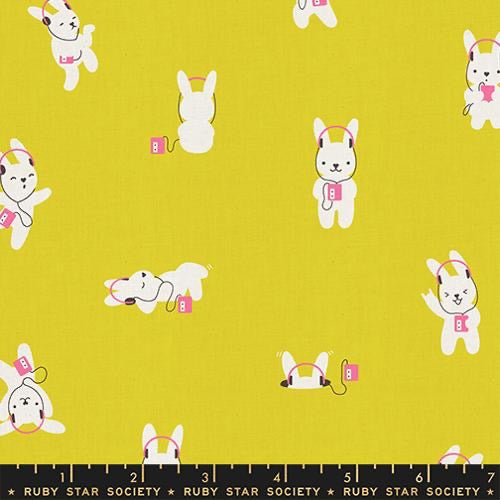 Ruby Star Society - LoFi Linens - Rabbeats - Citron - RS1129 17CL