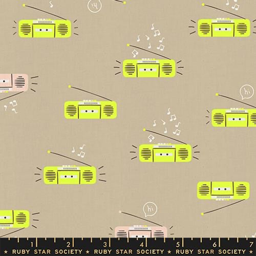 Ruby Star Society - LoFi Linens - Boom - Khaki - RS1130 13CL