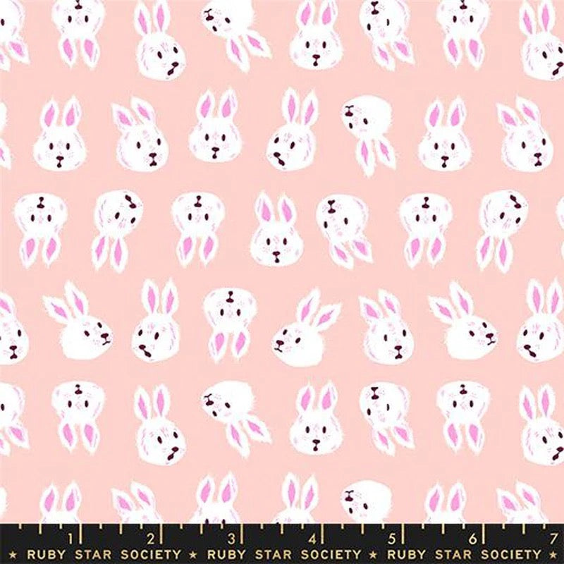 Hello Alice - Rushing Rabbit - Vintage Pink - Ruby Star Society - RS2125.11