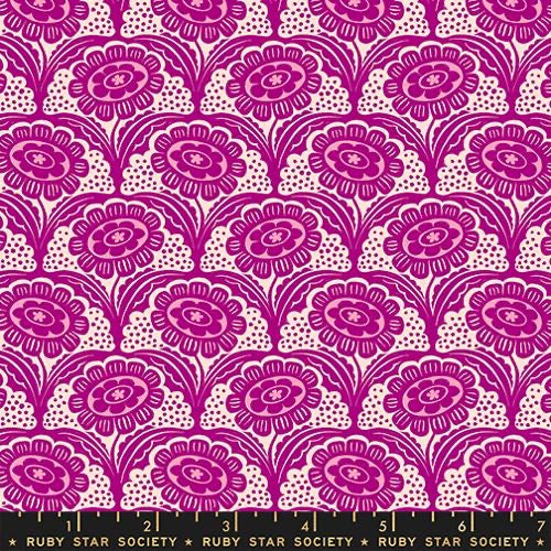 Ruby Star Society - Ink Shop - Scallop Flower Florals Novelty Retro - Cheshire - RS2140 12