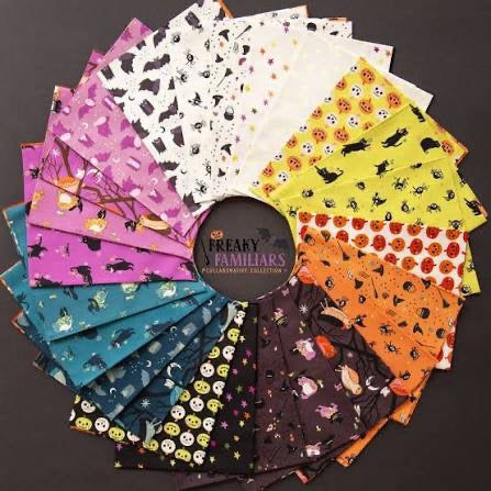 Ruby Star Society Collaborative - Freaky Familiars - Charm Pack - RS5190PP