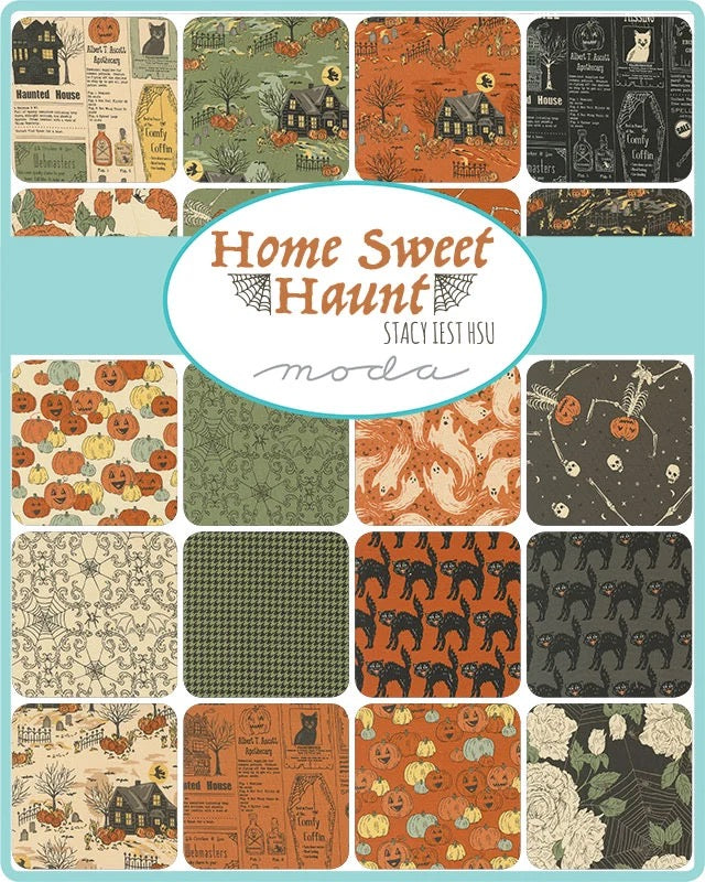 Home Sweet Haunt - 5" Charm Pack -Stacy Iest Hsu - M20910PP