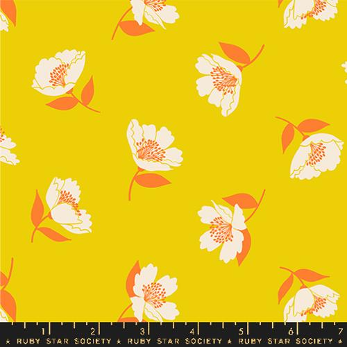 Ruby Star Society - Juicy-Fluttering Florals 30's Vintage- Golden Hour- fabric - RS0089 12