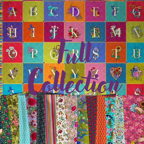 Language of Flowers - Odile Bailloeul - Hand Cut Half Meter Bundle