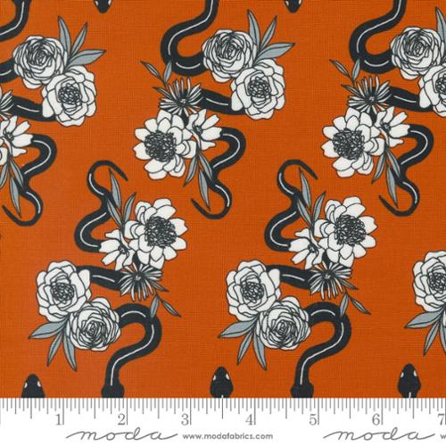 Noir - Slithering snakes - Pumpkin-Alli K Designs M1154214