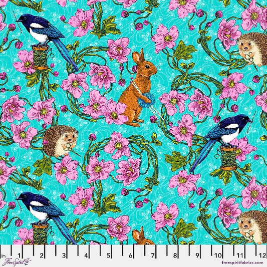 Language of Flowers - Odlie Bailloeul - Forest Tailors - Blue - PWOB103.BLUE