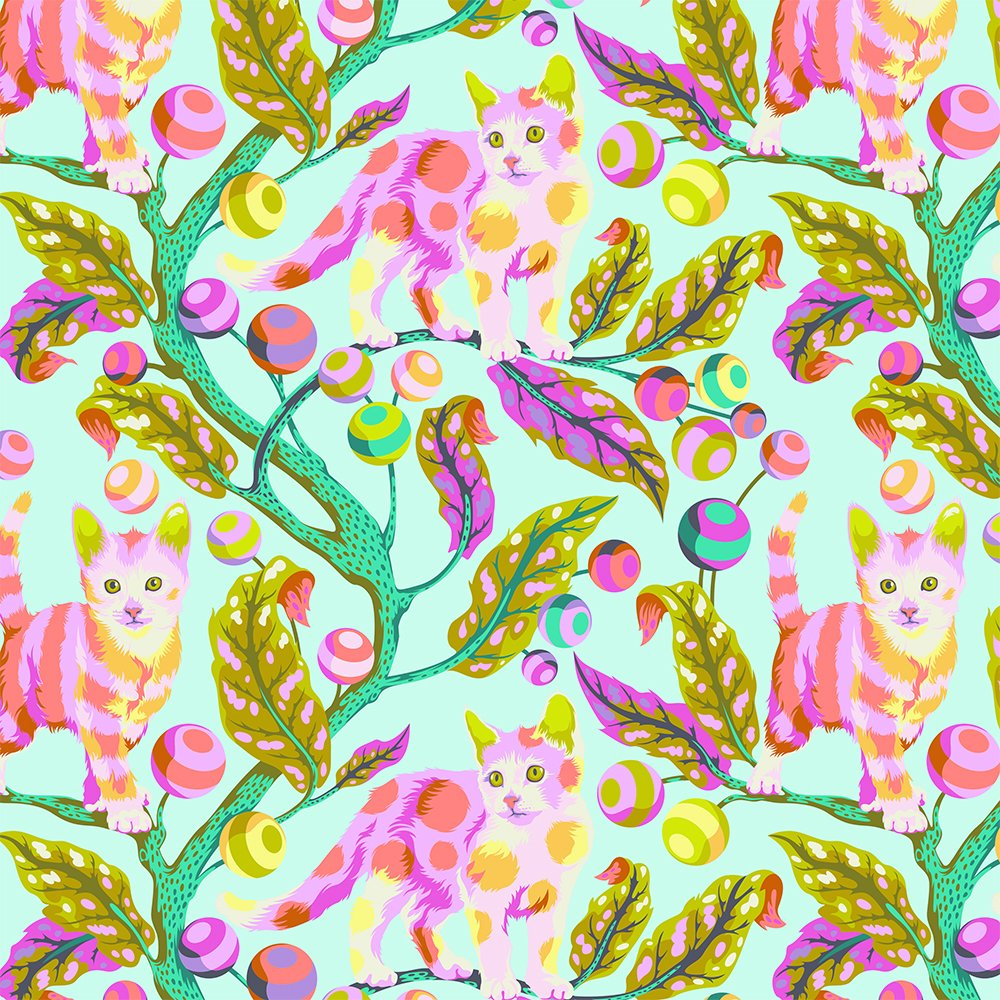 Tabby Road - Deja vu Collection - Disco Kitty - Techno Mint