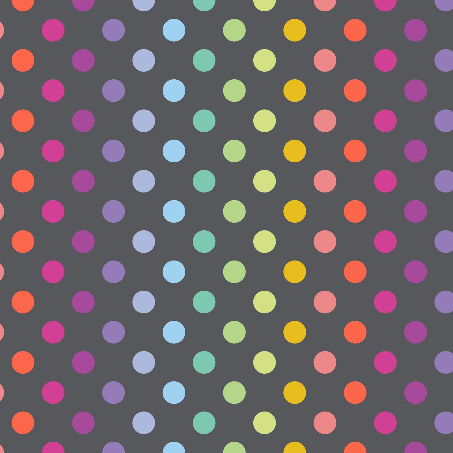 Tula Pink - Graywork - Disco Poms - Carbon - PWTP262 - PRE ORDER