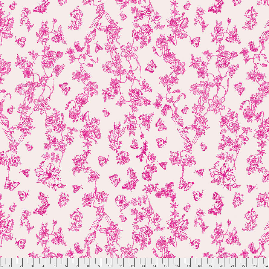 PWNL014.CERISE, Woodland Walk, Nathelie Lété, Anna Maria Horner, Butterflies in the Garden, Cerise