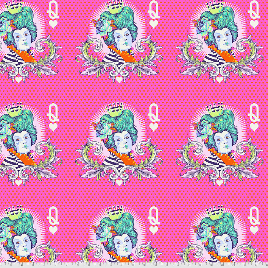 Tula Pink - Curiouser & Curiouser - The Red Queen - Daydream- Panel - Fabric - Australia