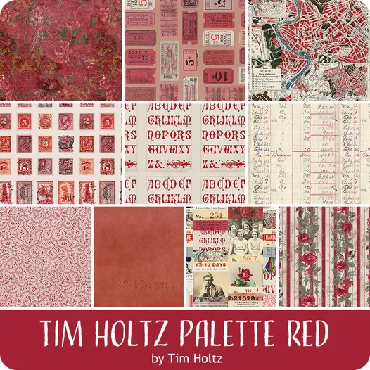Red Palette - Tim Holtz - Freespirit