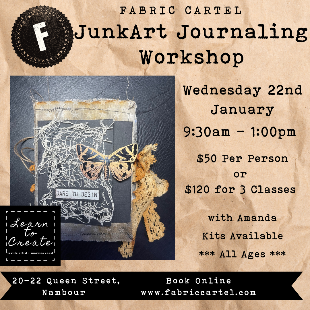 Junk Art Journaling - Wed. 22nd Jan