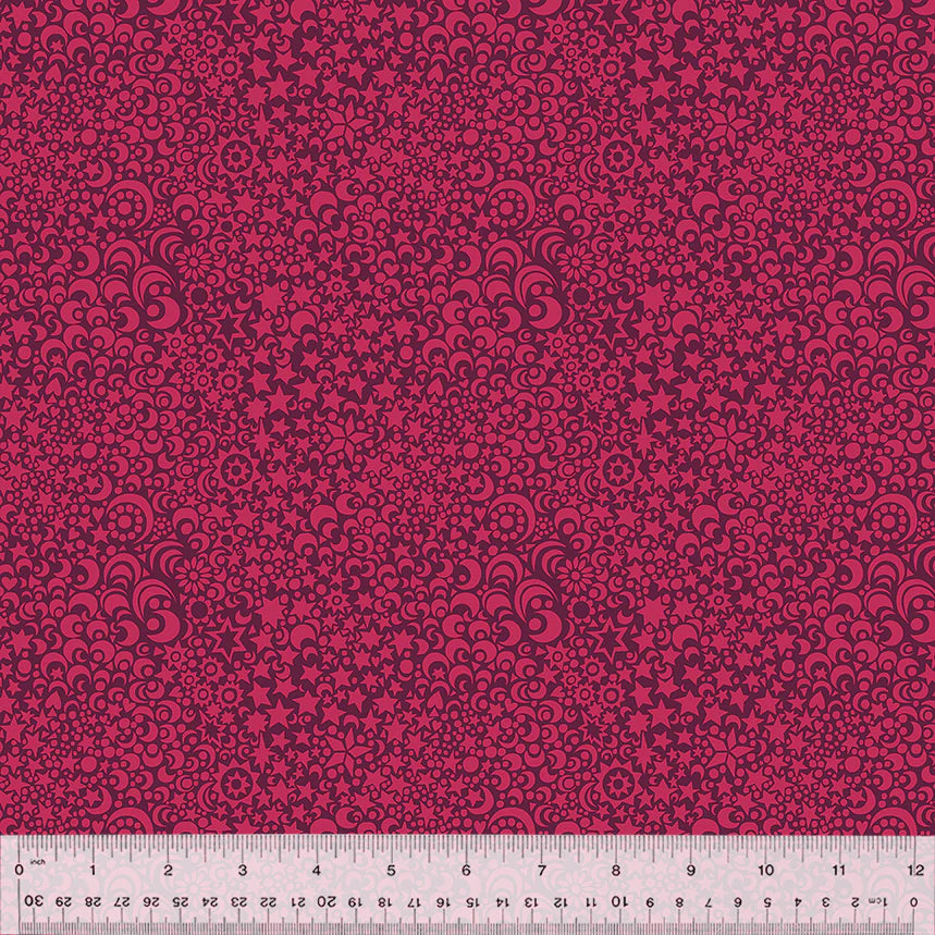 Celeste - Plum Fizz - Sally Kelly - Windham Fabrics - 53383-15
