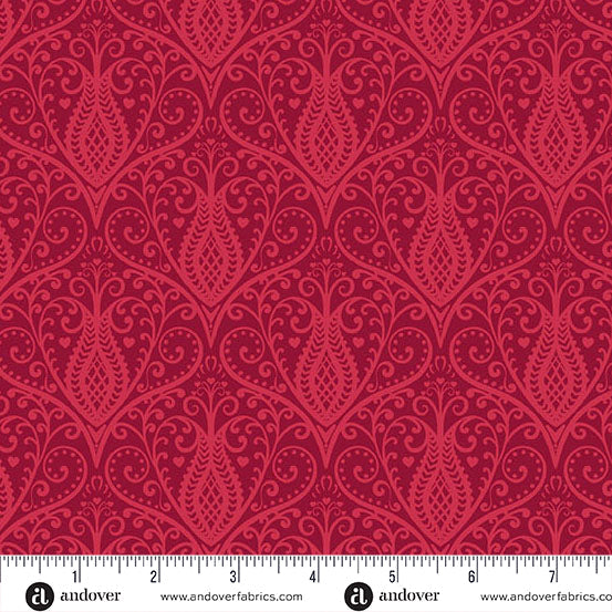 Heart Nouveau - Eye Candy Quilts - Heartachoke - Scarletta - A1314R - PRE ORDER