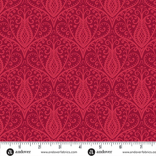 Heart Nouveau - Eye Candy Quilts - Heartachoke - Scarletta - A1314R - PRE ORDER