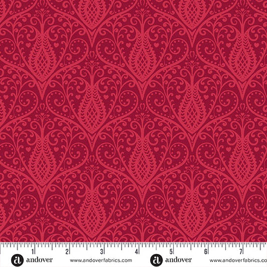 Heart Nouveau - Eye Candy Quilts - Heartachoke - Scarletta - A1314R