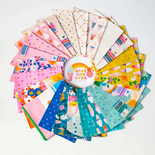 Best Day Ever - Fat Quarter Pack - 23 hand cut fat quarters
