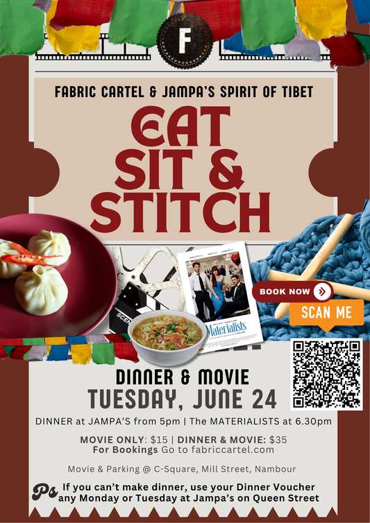 Eat Sit & Stitch - Spirit of Tibet & The Materialists