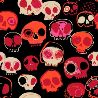 Forest Whispers - Dashwood Studios - Skulls - Black