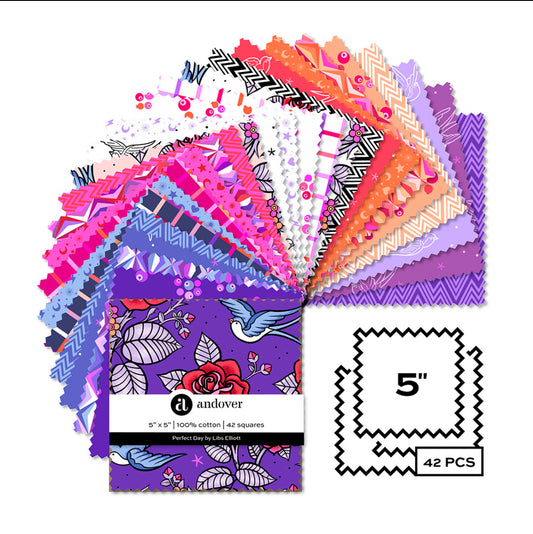 Perfect Day - Libs Elliott - 5" charm pack