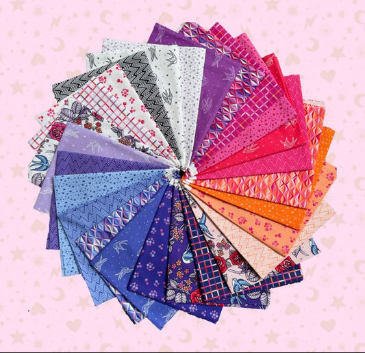Perfect Day - Libs Elliott - Hand Cut Fat Quarter pack