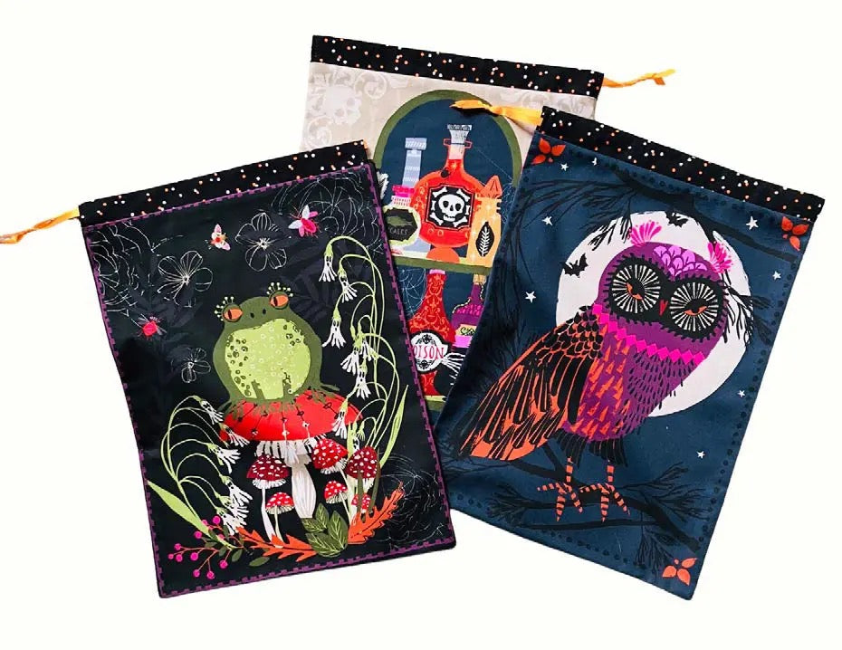 Free Pattern - Halloween Sacks  - Hocus Pocus