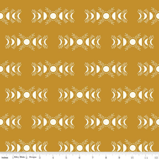 Riley Blake - The Apothecary - Celestial - Gold - C17552-GOLD