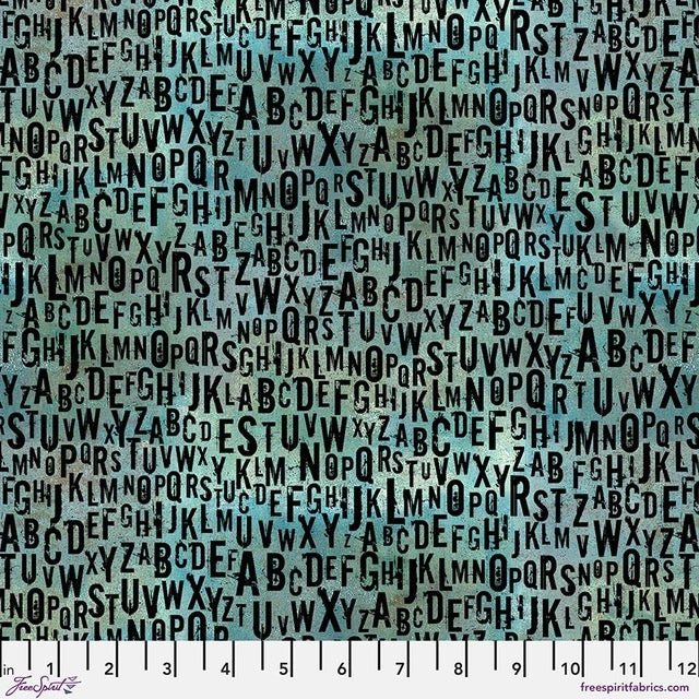 On your Mark - Free Spirit - Seth Apter - Chain Mail - Seafoam