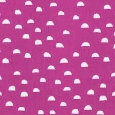 Cotton+Steel - Dress Shop - Moons - Orchid