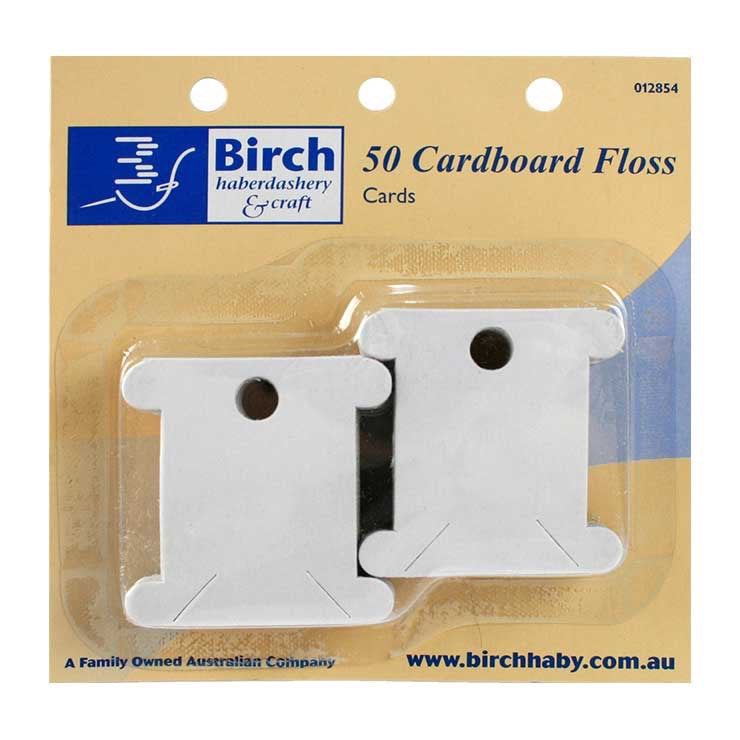 Cardboard Floss Bobbin - 50pk
