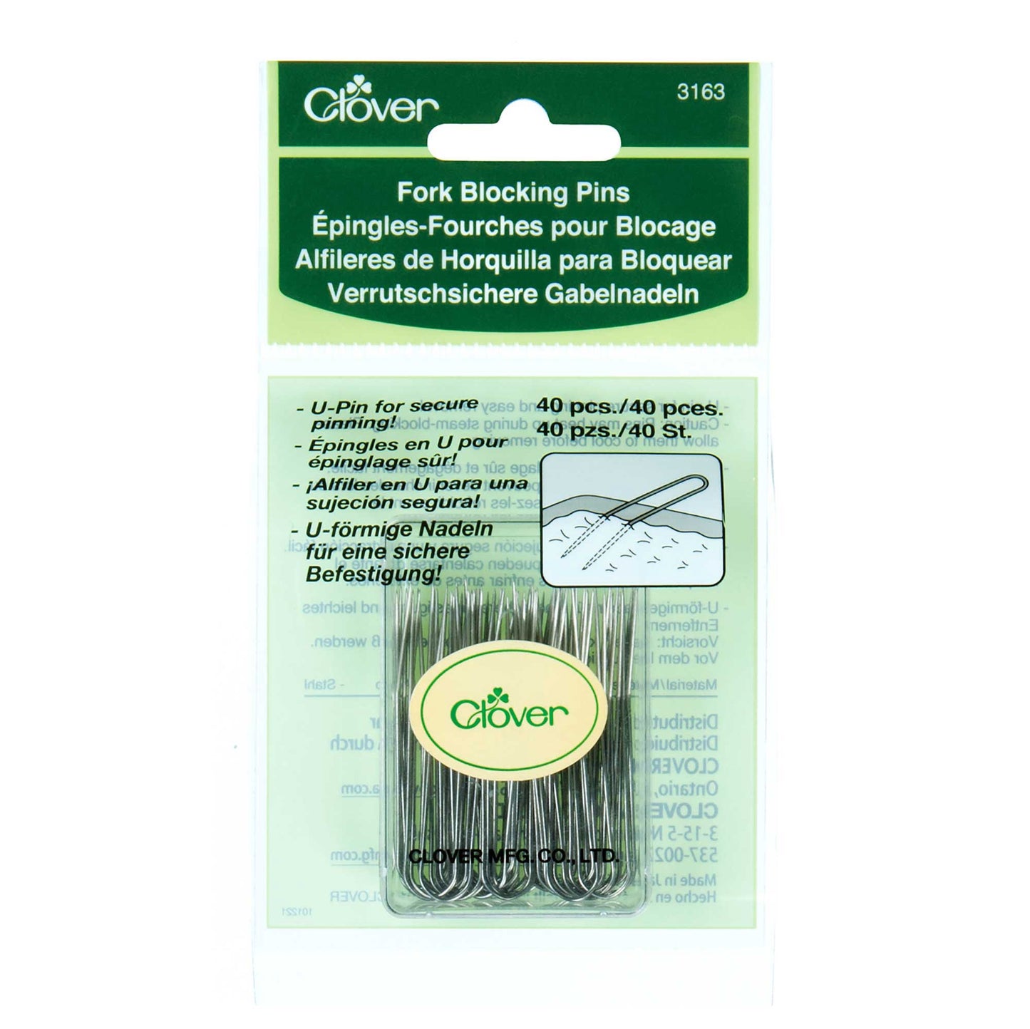 Clover Fork Blocking Pins