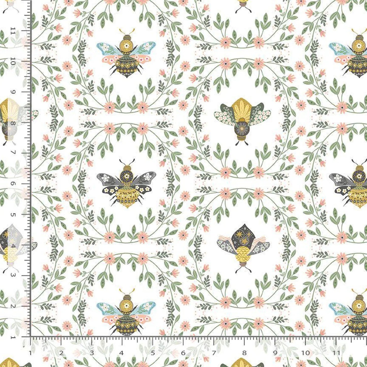 Sting Like a Bee - Dear Stella - T Bee or Not to Bee - White - DSD3281WHITE