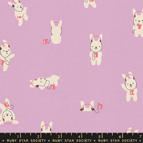 Ruby Star Society - LoFi Linens  - Rabbeats - Wisteria - RS1129 21CL