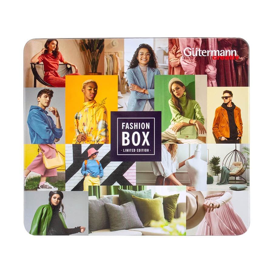 Gutermann Sew-all 100mt Fashion Box Set - 20 threads, needles, pins & tape measure