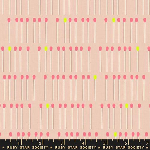Ruby Star Society - LoFi Linens  - Meet your Match - Peach Blossom - RS1132 15CL