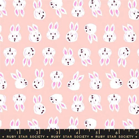 Hello Alice - Rushing Rabbit - Vintage Pink - Ruby Star Society - RS2125.11