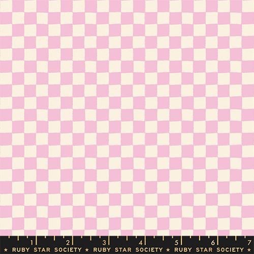 Ruby Star Society - 1800 Calico - Block Print Checks and Plaids Blender - Pink - RS4167 11
