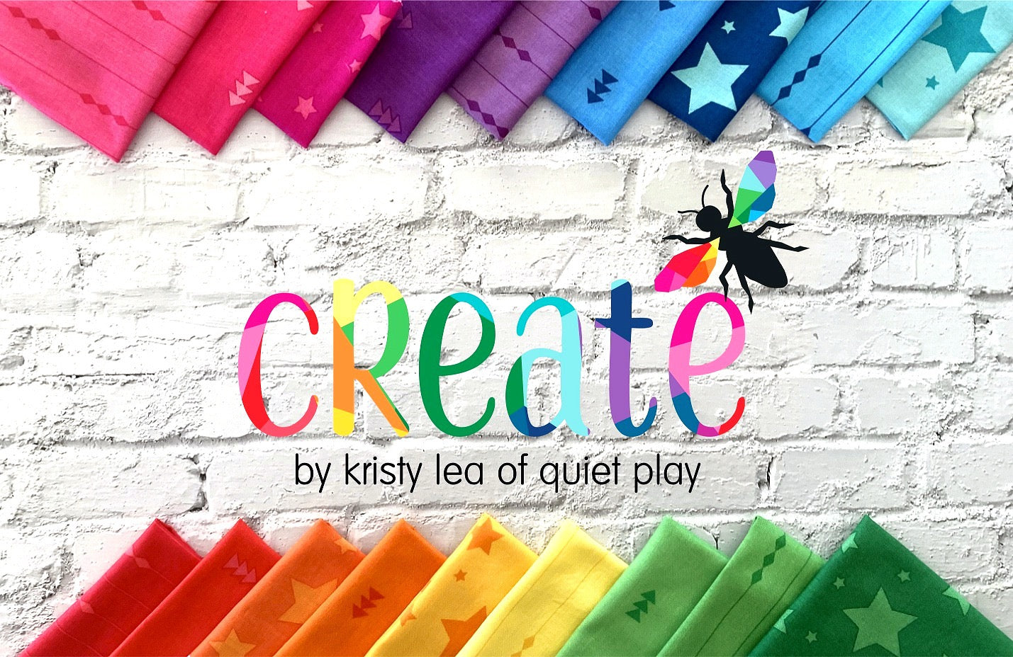 Riley Blake - Create- by Kristy Lea - 10' Layer Cake