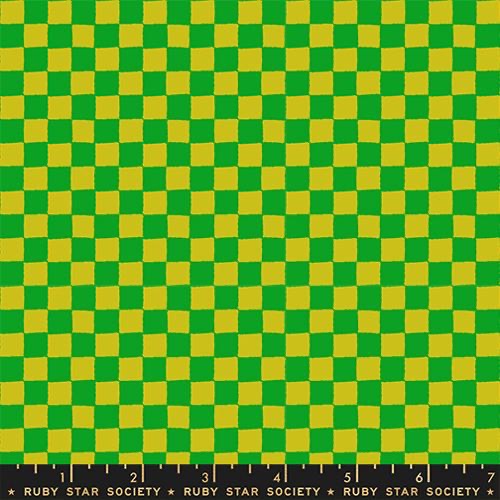 Ruby Star Society - 1800 Calico - Block Print Checks and Plaids Blender - Light Green - RS4167 14