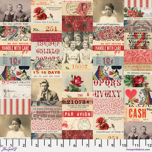Palette Red - Tim Holtz - Collage - PWTH220.RED